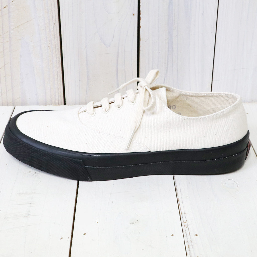 【SALE30%OFF】ANATOMICA『WAKOUWA DECK SHOES CANVAS OX LOW BLACK SOLE』(NATURAL)