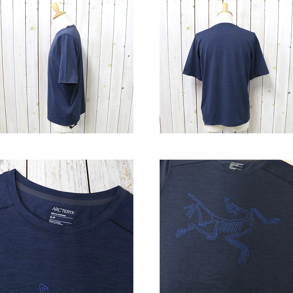 ARC'TERYX『Cormac Logo SS』(Black Sapphire)