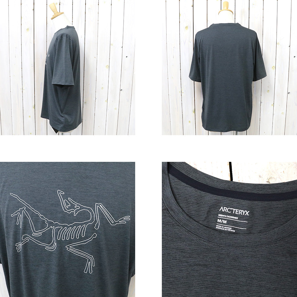 ARC'TERYX『Cormac Logo SS』(Black Heather)