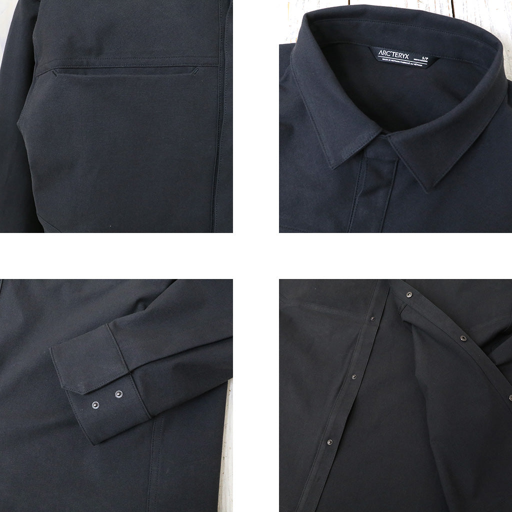 ARC'TERYX : Cronin Cotton Overshirt (Black)