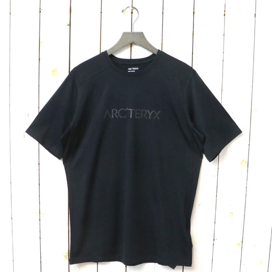 ARC'TERYX : Ionia Merino Wool Arc’Word Logo SS (Black)