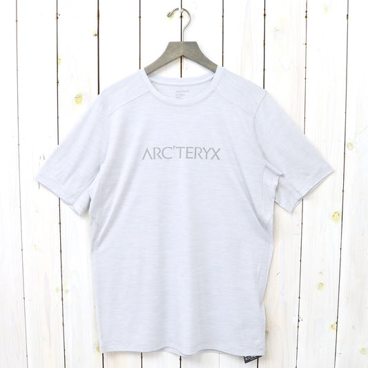 ARC'TERYX : Ionia Merino Wool Arc’Word Logo SS (Solitude Heather/Void)