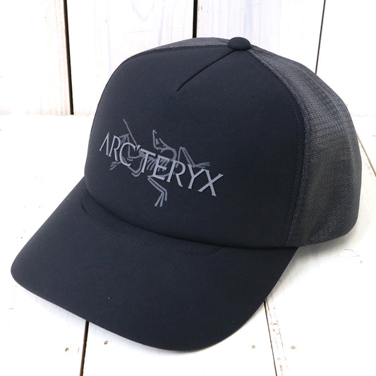ARC'TERYX : Bird Word Trucker Hat (Black/Cloud)