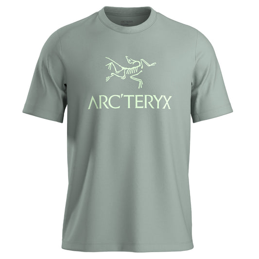 ARC'TERYX : Arc’Word Logo SS (Stone Green/Phosphorescent)