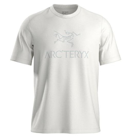 ARC'TERYX : Arc’Word Logo SS (White Light/Solitude)