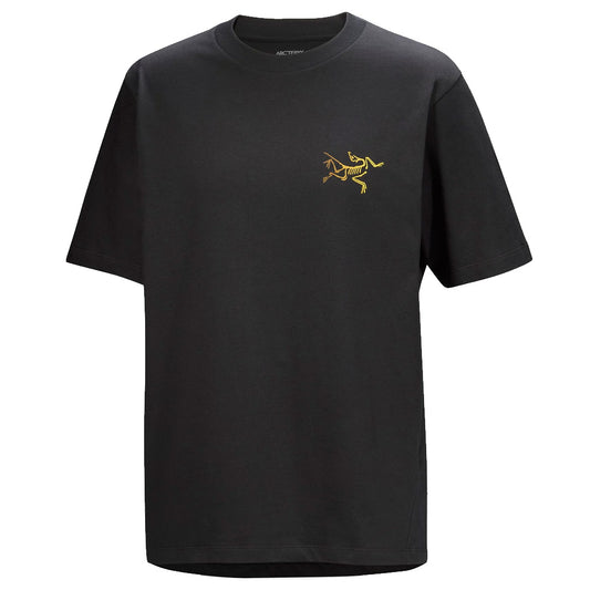 ARC'TERYX : Kragg Cotton Logo SS (24K Black)