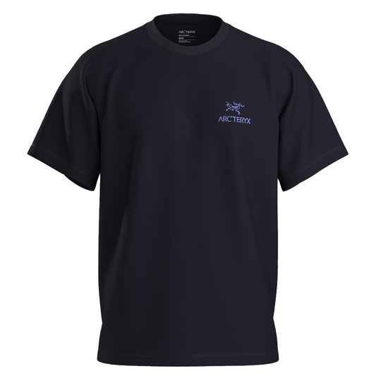 ARC'TERYX『Kragg SL Cotton Bird Word SS』(Black/Electra)