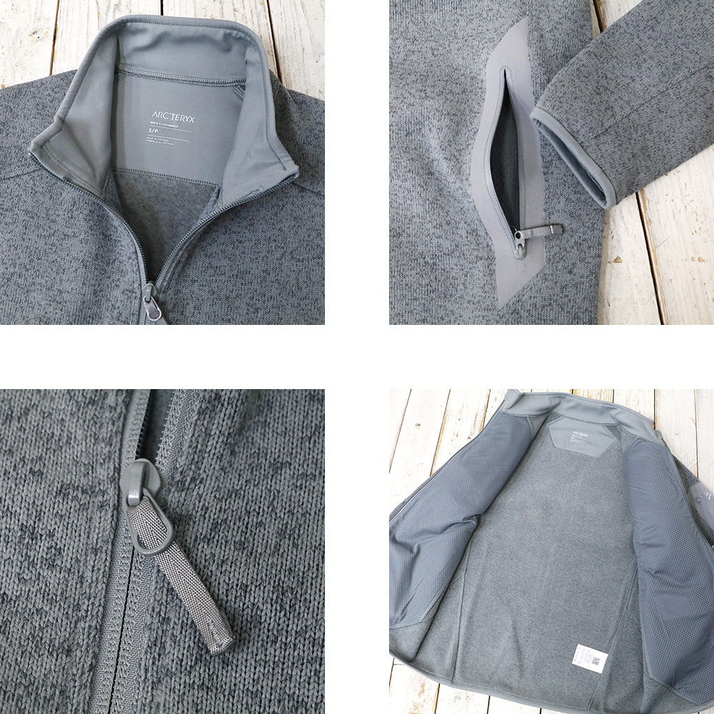 ARC'TERYX : Covert Cardigan (Cloud Heather/Void)