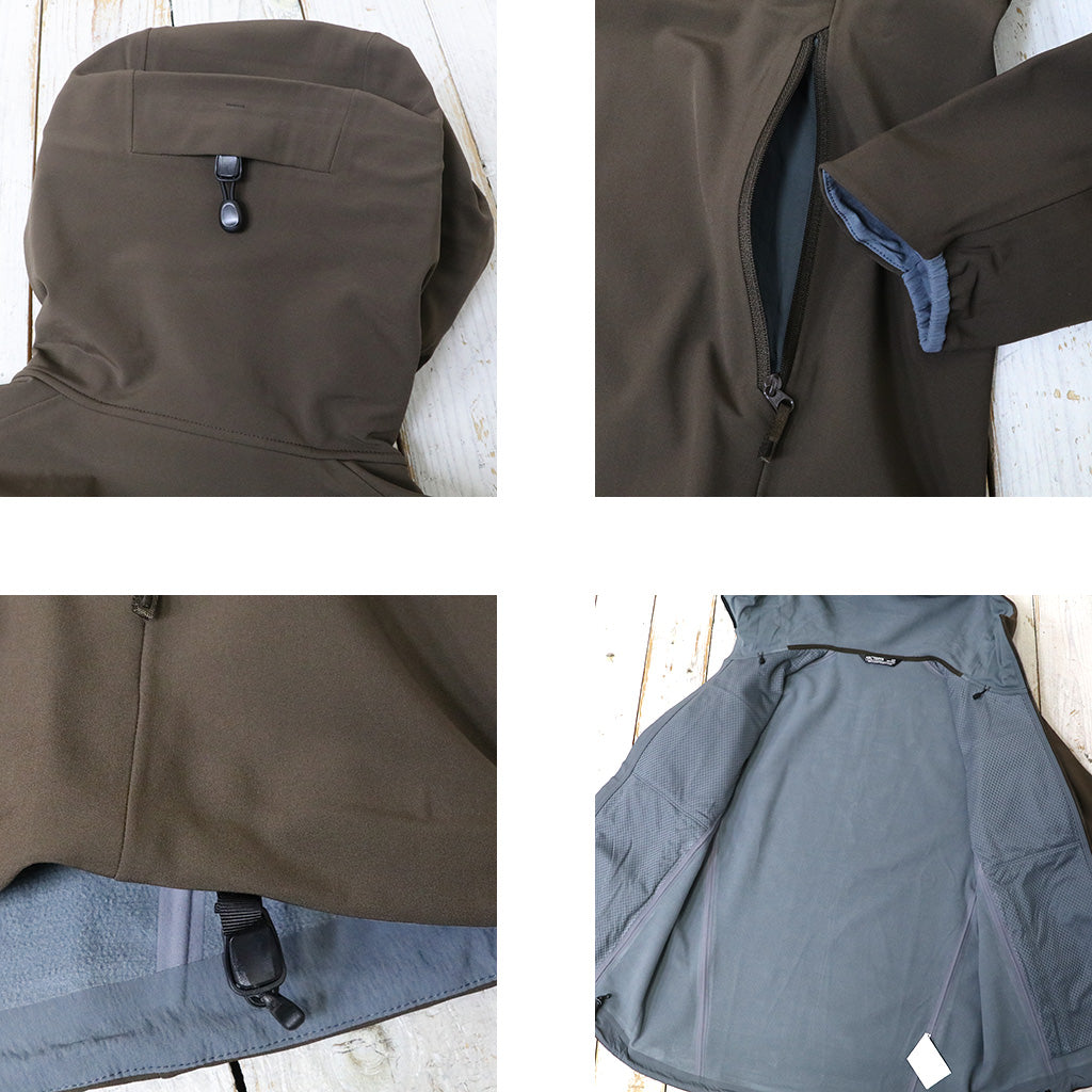 ARC'TERYX : Gamma MX Hoody (Carob/Blk/Dynasty)