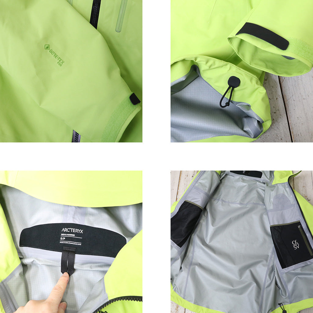 ARC'TERYX : Alpha SV Jacket (Mantis/Black)