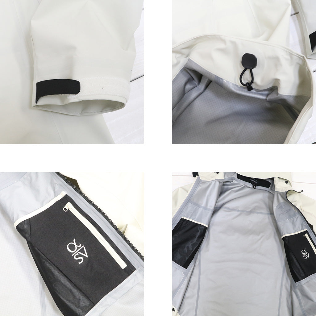 【SALE30%OFF】ARC'TERYX : Alpha SV Jacket (Sea Salt/Black)