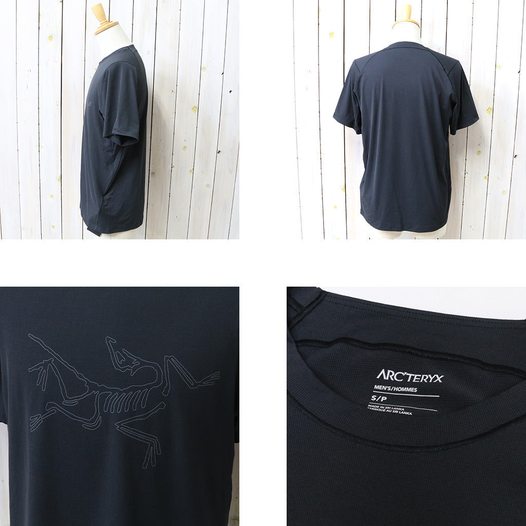 ARC'TERYX : Cormac Logo SS (Black)