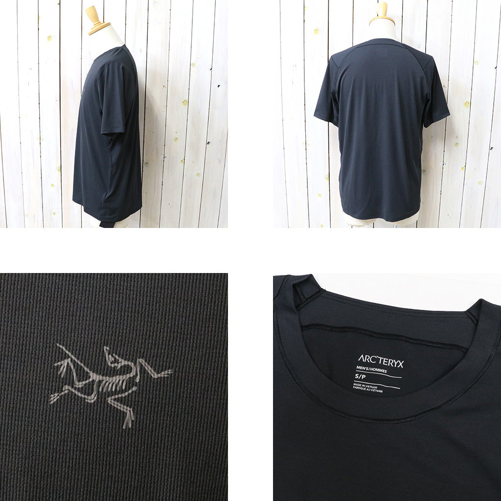 ARC'TERYX : Cormac Crew SS (Black)