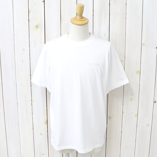 ARC'TERYX : Kragg SL Cotton Blurred Bird SS (White Light/Atmos)