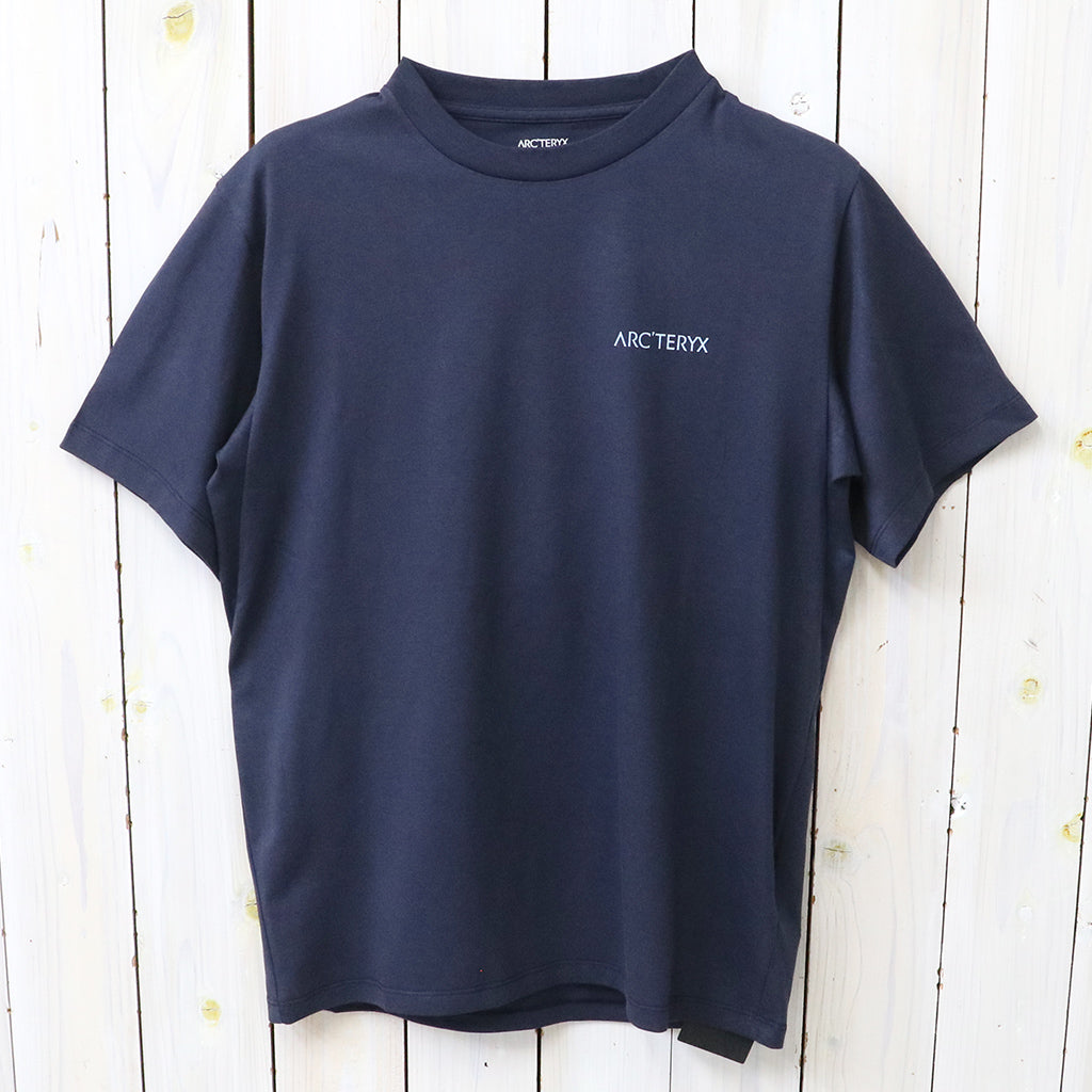 ARC'TERYX : Kragg SL Cotton Blurred Bird SS (Black Sapphire