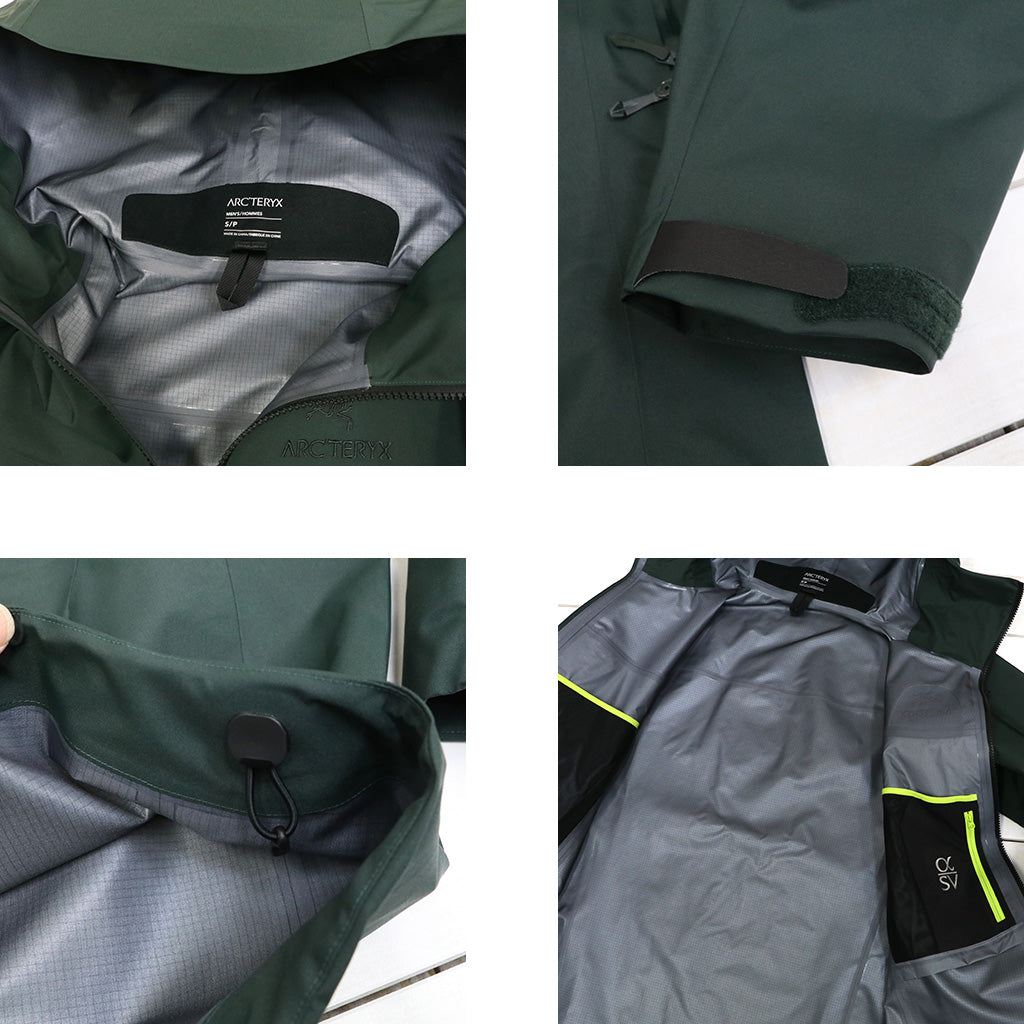 ARC'TERYX : Alpha SV Jacket (Dark Jade)