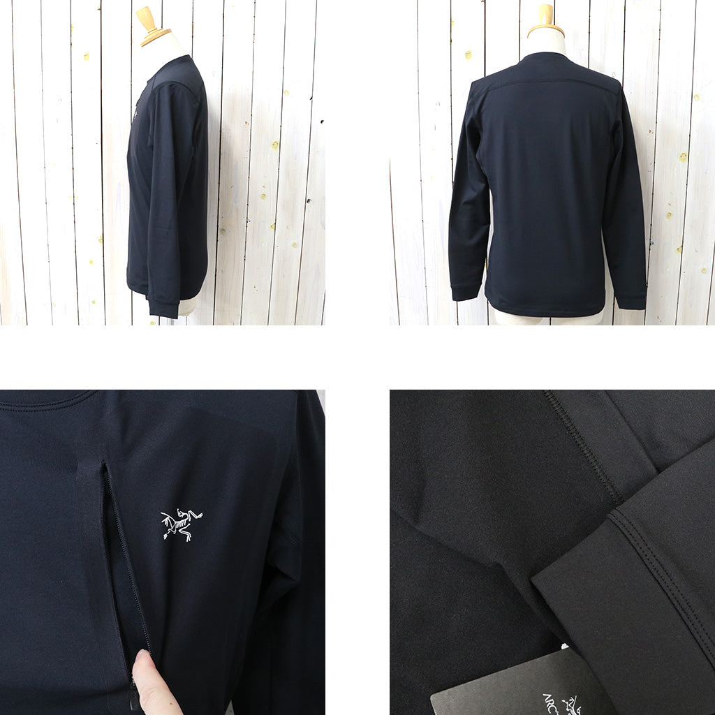 ARC'TERYX : Rho LT Crew Neck (Black)