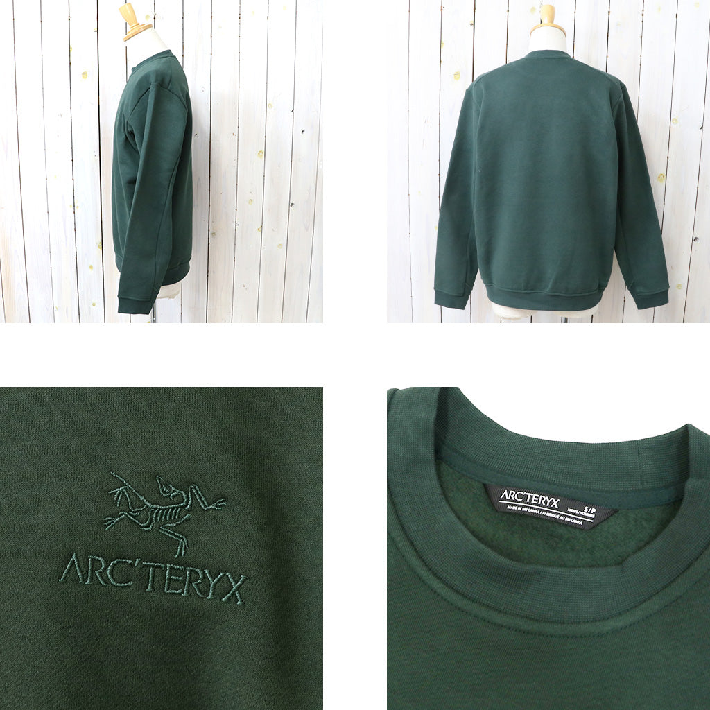 ARC'TERYX : Emblem Fleece Crew (Dark Jade)