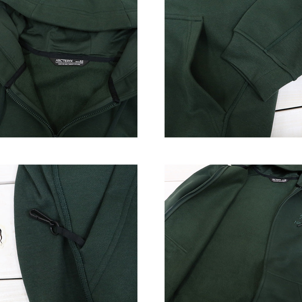 ARC'TERYX : Emblem Fleece Full-Zip Hoody (Dark Jade)