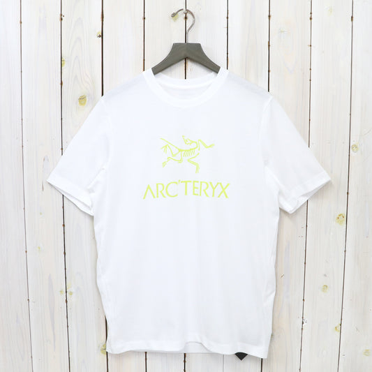ARC'TERYX : Arc’Word Logo SS (White Light)