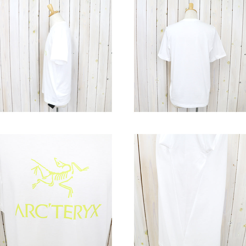 ARC'TERYX : Arc’Word Logo SS (White Light)