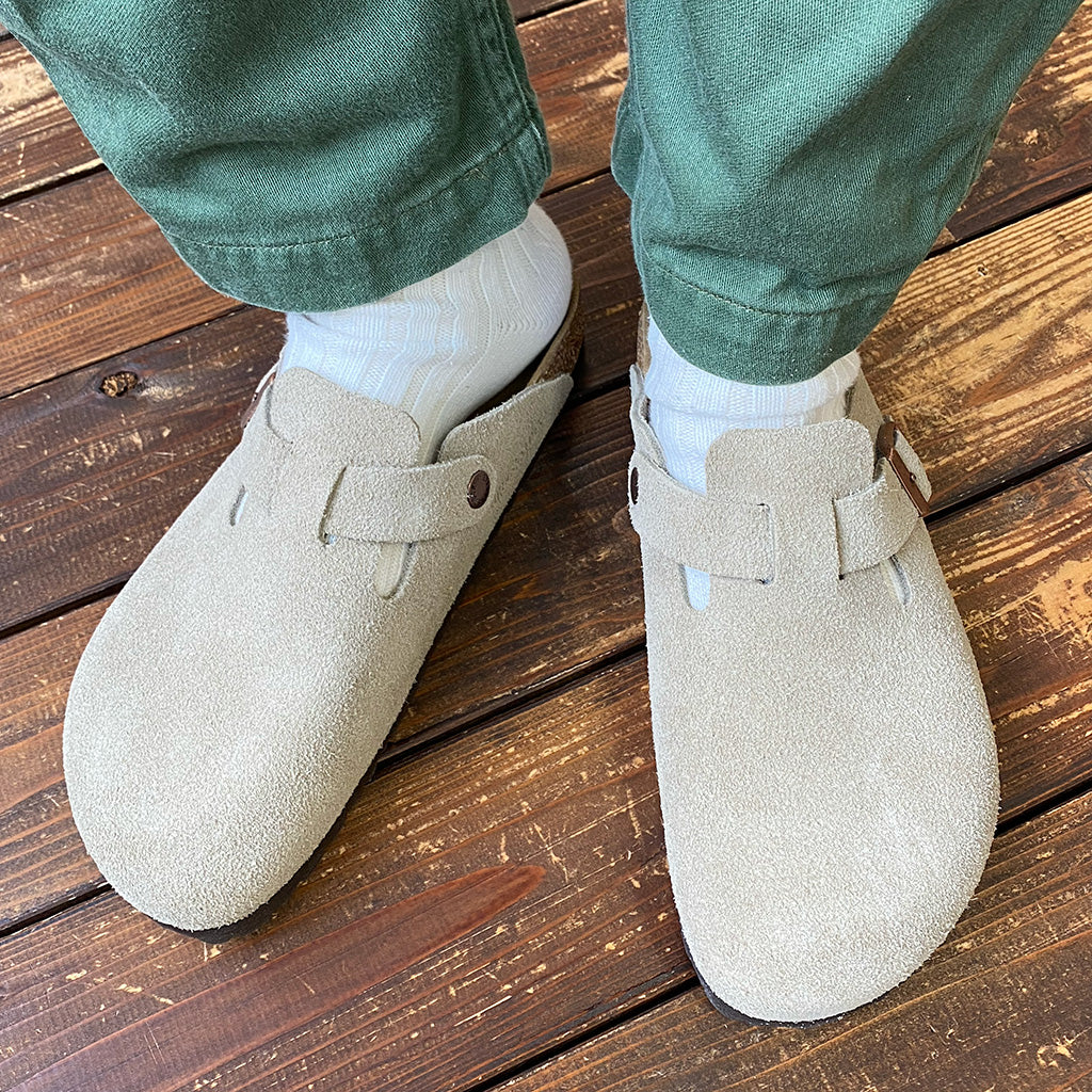 BIRKENSTOCK : BOSTON-60463(Narrow) (Taupe)