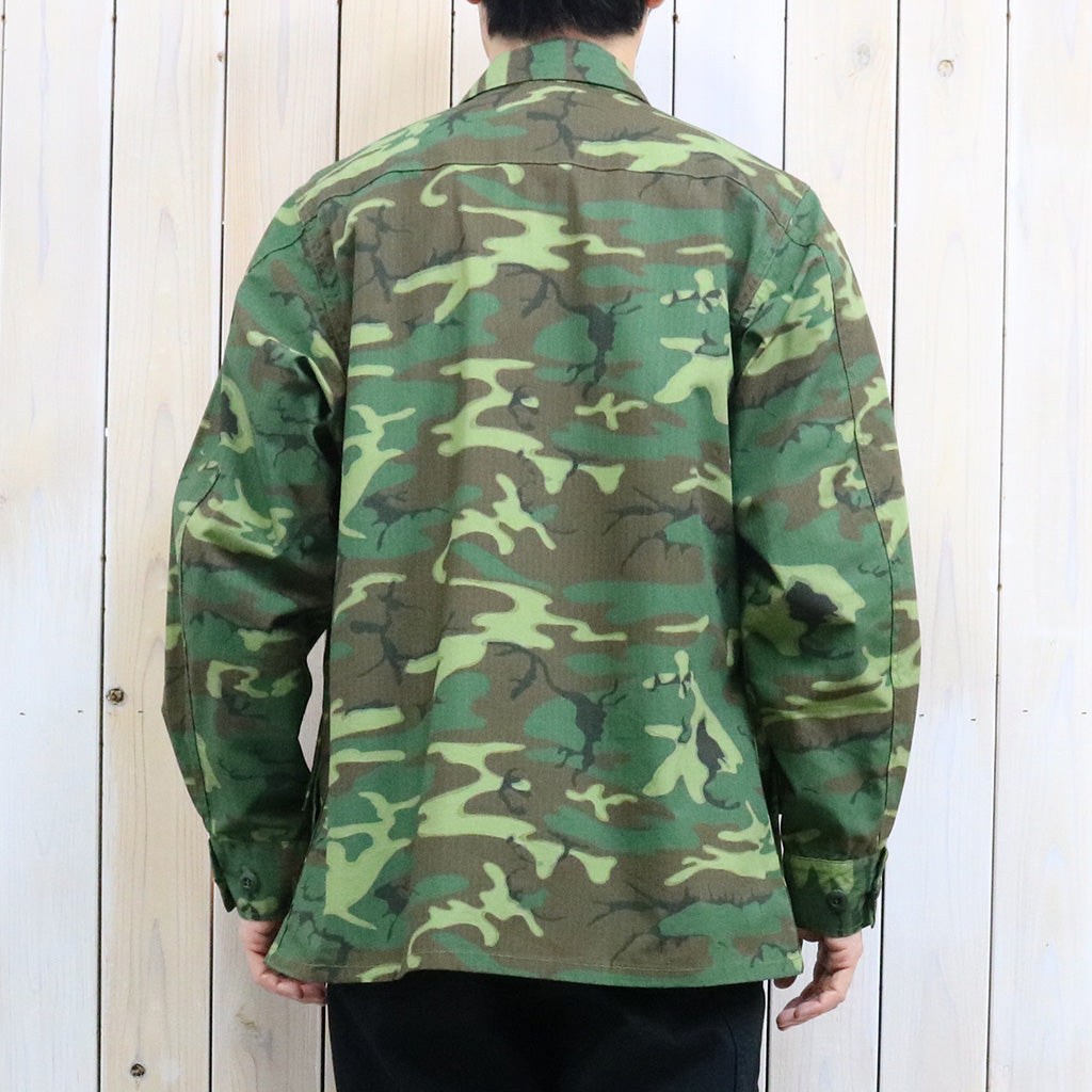 BUZZ RICKSON’S : COAT,MAN’S CAMOUFLAGE COTTON,WIND RESISTANT POPLIN,CLASS 2