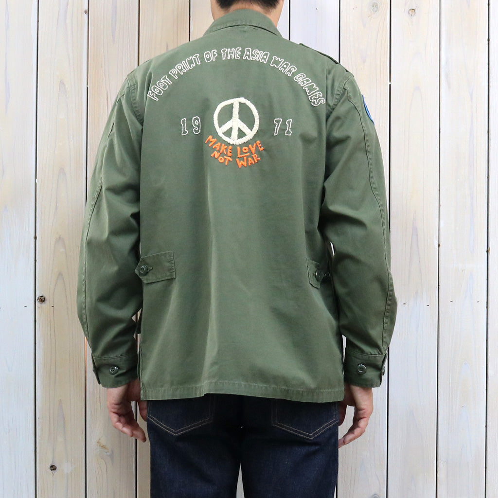 BUZZ RICKSON’S : COAT,MANS COMBAT TROPICAL HAND EMBROIDERY