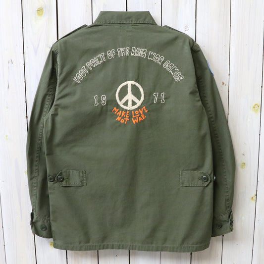 BUZZ RICKSON’S : COAT,MANS COMBAT TROPICAL HAND EMBROIDERY
