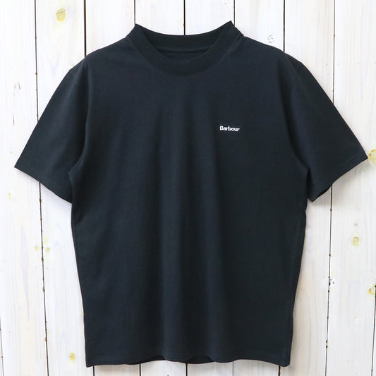 Barbour : DALTON LOGO OS T-SHIRT-Japan Exclusive (BLACK)