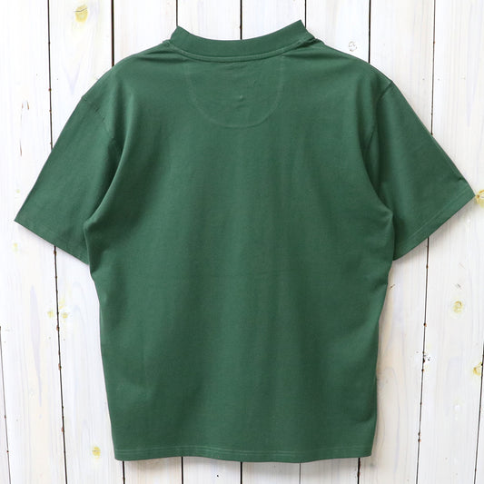 Barbour : DALTON LOGO OS T-SHIRT-Japan Exclusive (RACING GREEN)
