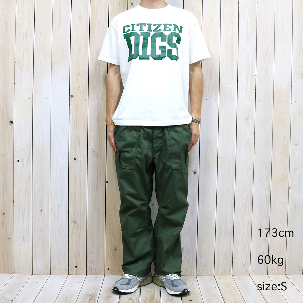 SASSAFRAS『OVERGROWN HIKER PANTS(BAFU CLOTH)』(OLIVE)