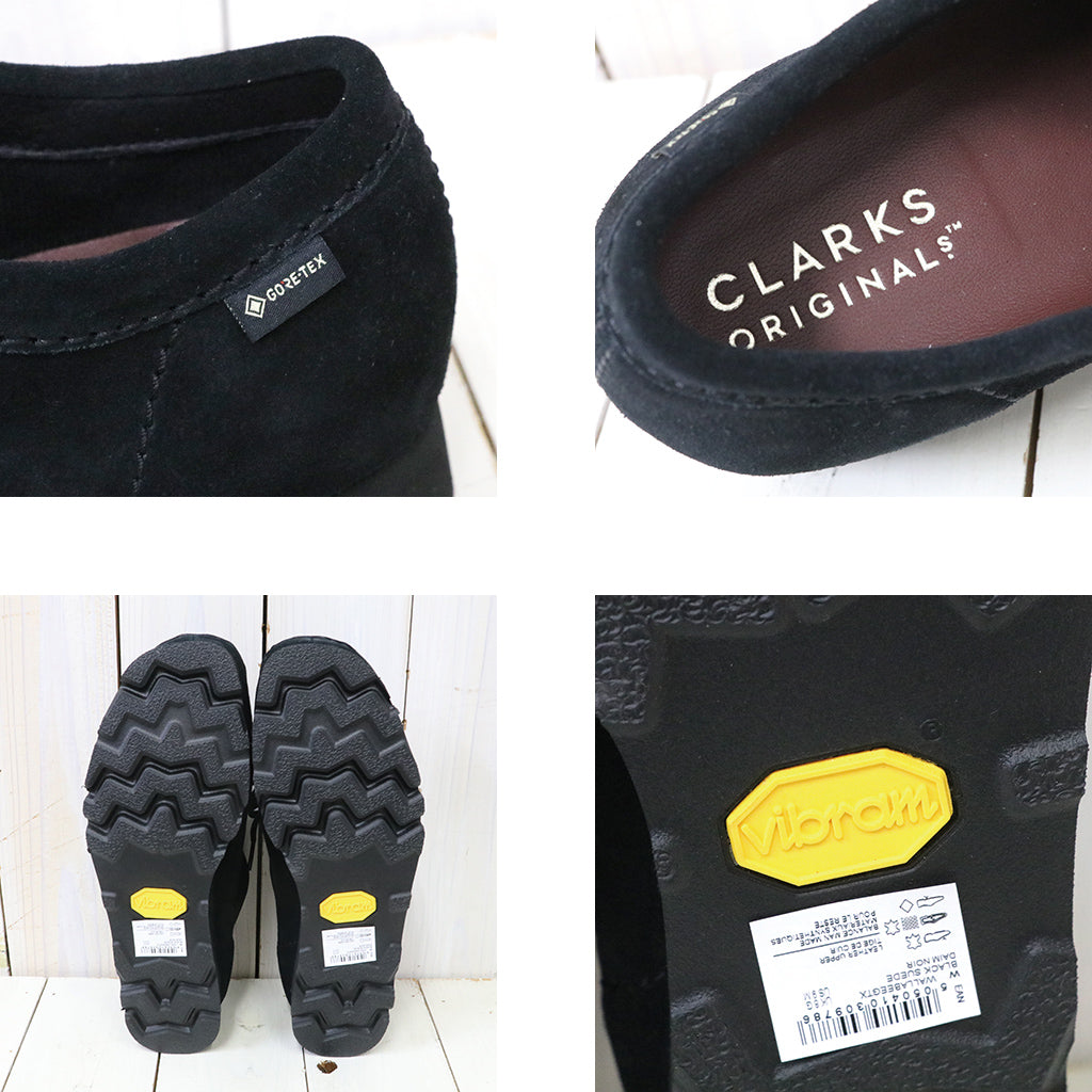 Clarks『Wallabee GTX』(Black Suede)