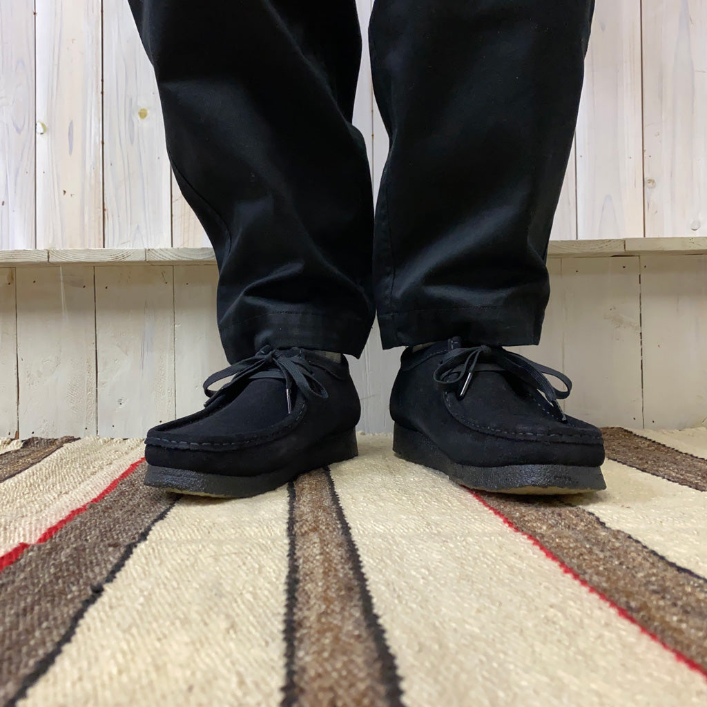 Clarks『Wallabee』(Black Suede)