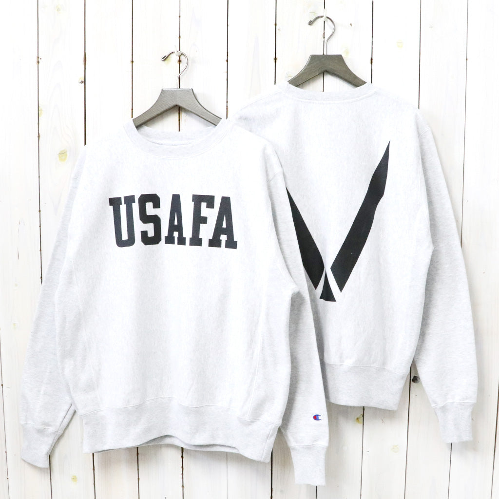 Champion『USAFA CHAMPION REVERSE WEAVE CREWNECK』(ASH GREY)