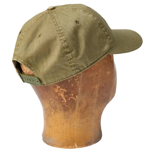 Double RL : GARMENT DYE TWILL BALL CAP (BREWSTER GREEN)