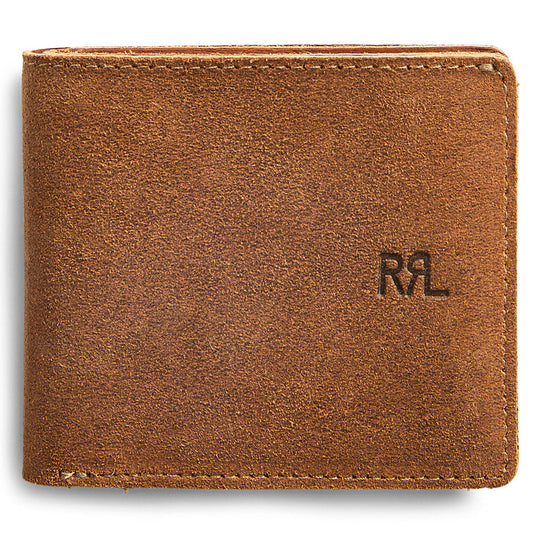 Double RL『ROUGHOUT SUEDE BILLFOLD』