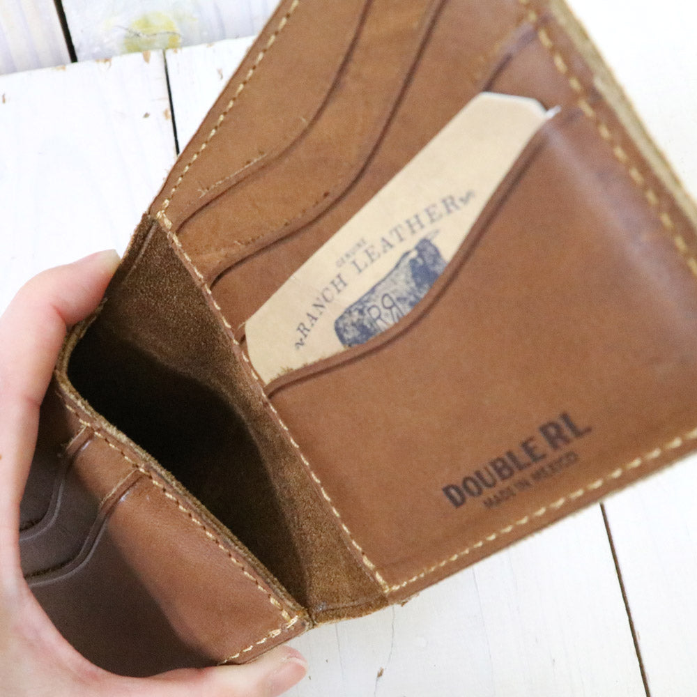 Double RL『ROUGHOUT SUEDE BILLFOLD』