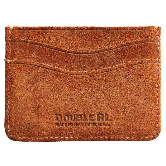 Double RL『ROUGHOUT SUEDE CARD HOLDER』