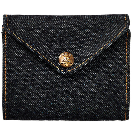 Double RL : INDIGO DENIM BILLFOLD WALLET