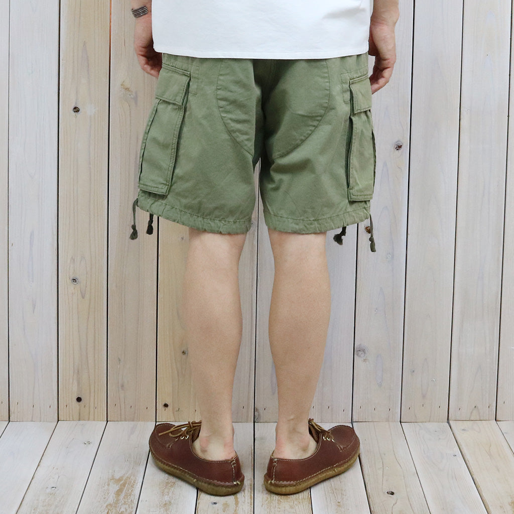 Double RL : RIPSTOP CARGO SHORT (GREEN)
