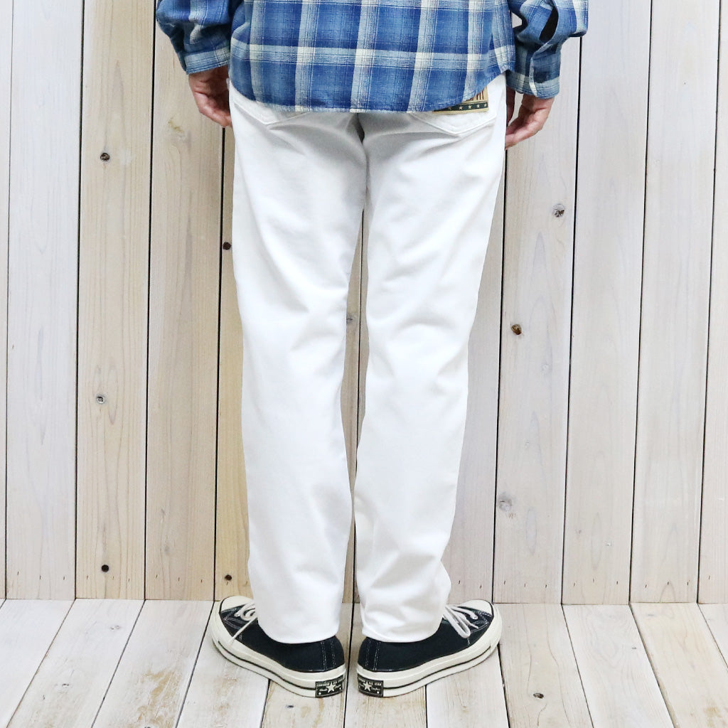 Double RL『SLIM FIT WHITESTONE JEAN』(WHITE)