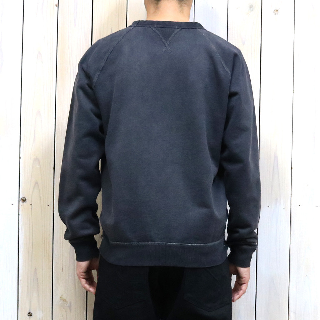 Double RL : FRENCH TERRY CREWNECK (BLACK)