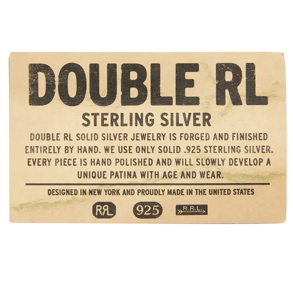 Double RL『STERLING SILVER NECKLACE』