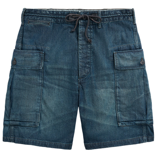 Double RL『LIMITED EDITION-MILNOR DENIM CARGO SHORT』