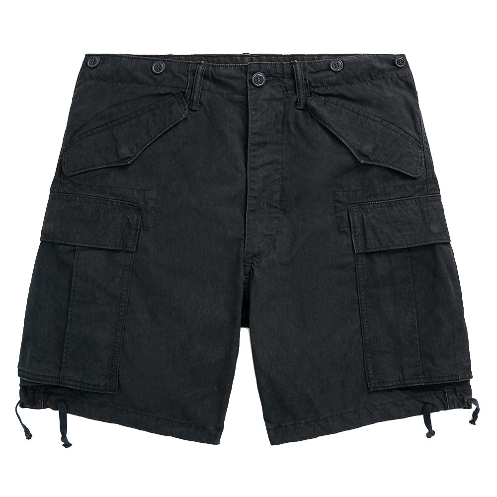 Double RL『REGIMENT POPLIN CARGO SHORT』(BLACK) – Reggieshop