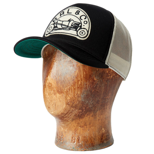 Double RL『CAR-PATCH FOAM TRUCKER CAP』