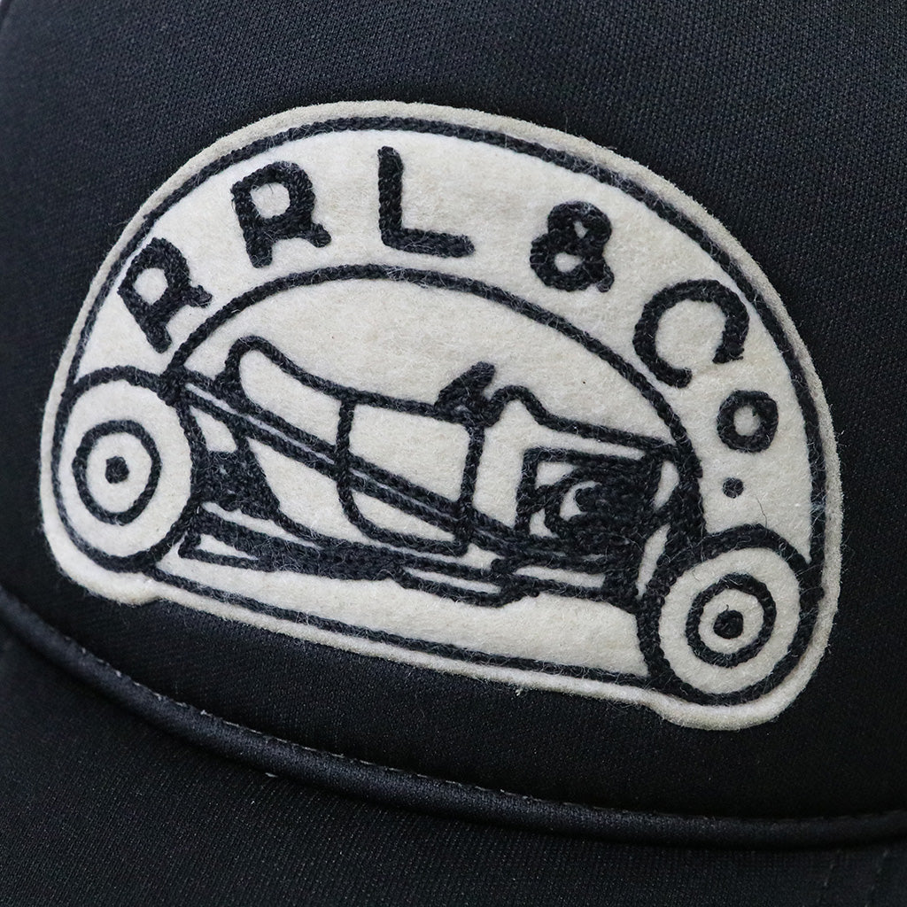 Double RL『CAR-PATCH FOAM TRUCKER CAP』
