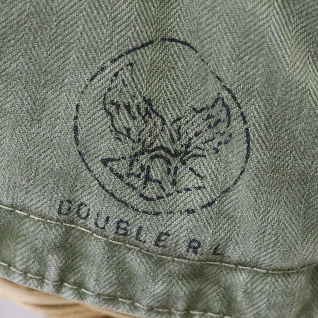 Double RL『HERRINGBONE TWILL SERVICE CAP』