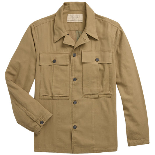 【SALE50%OFF】Double RL『DOBBY GRAPHIC OVERSHIRT』